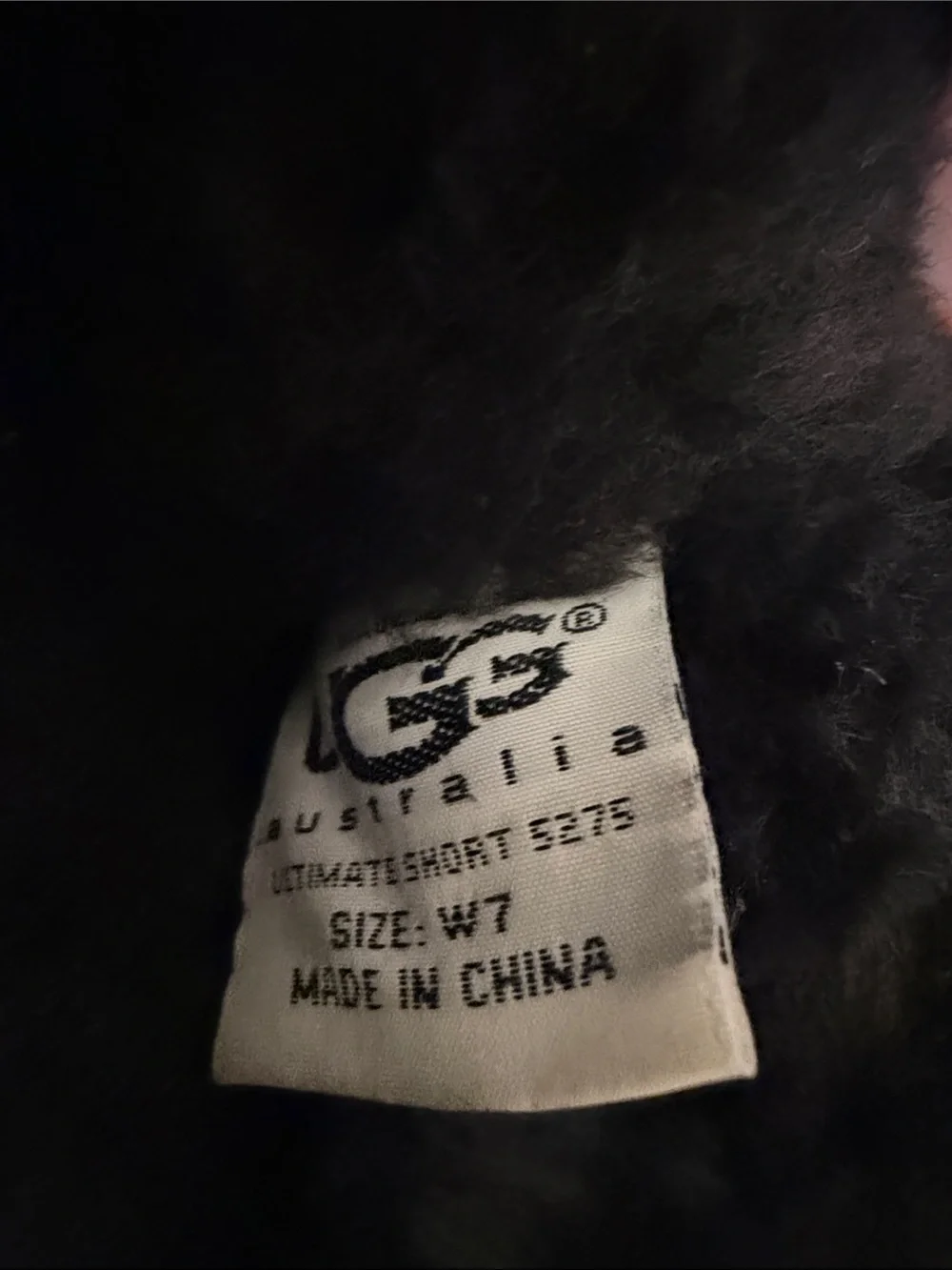 UGG Black Classic Short Suede Boot